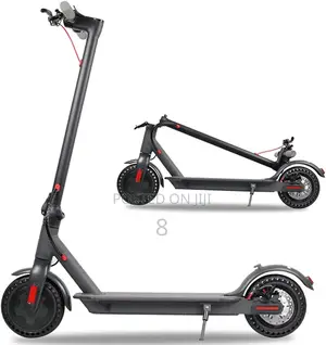 Electric Scooter – Long-Range Battery, Compact, and Stylish