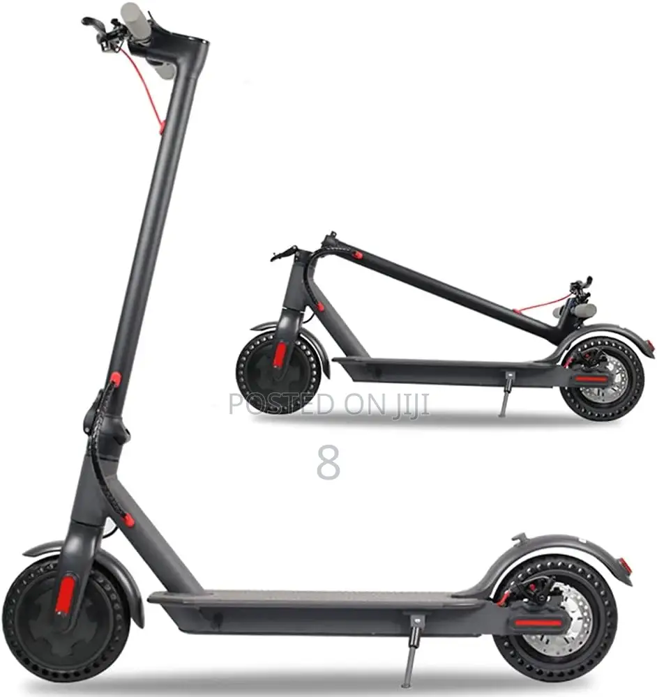Electric Scooter – Long-Range Battery, Compact, and Stylish