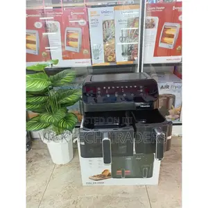 Air Fryer Hisense 8.6 Litres With Double Baskets