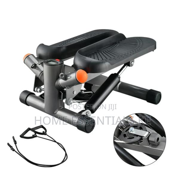 *_Mini Stepper With Resistance Bands*