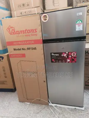Ramtons RF/345 204ltrs Defrost Double Door Refrigerator.