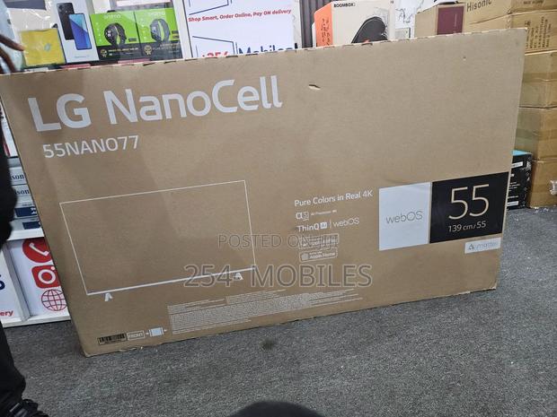 LG Nanocell 55 Inch 55NANO77 Smart UHD Tv