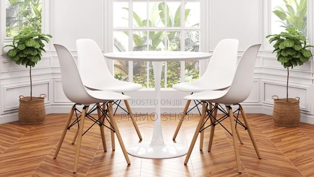 4 Seater Eames Dinning Table Set (Available in Many Colors) - main view