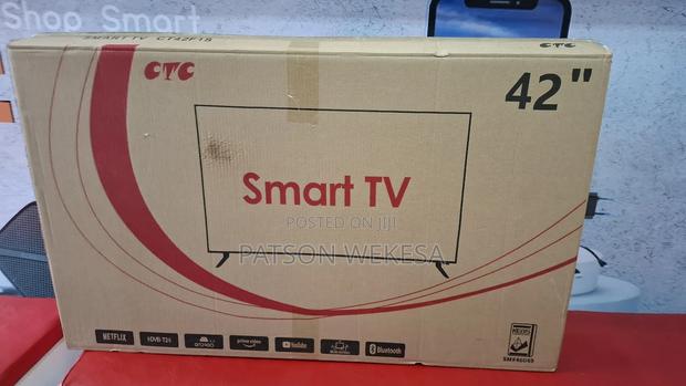CTC 42 Inch Smart Android TV Frameless With Bluetooth, - thumbnail 2