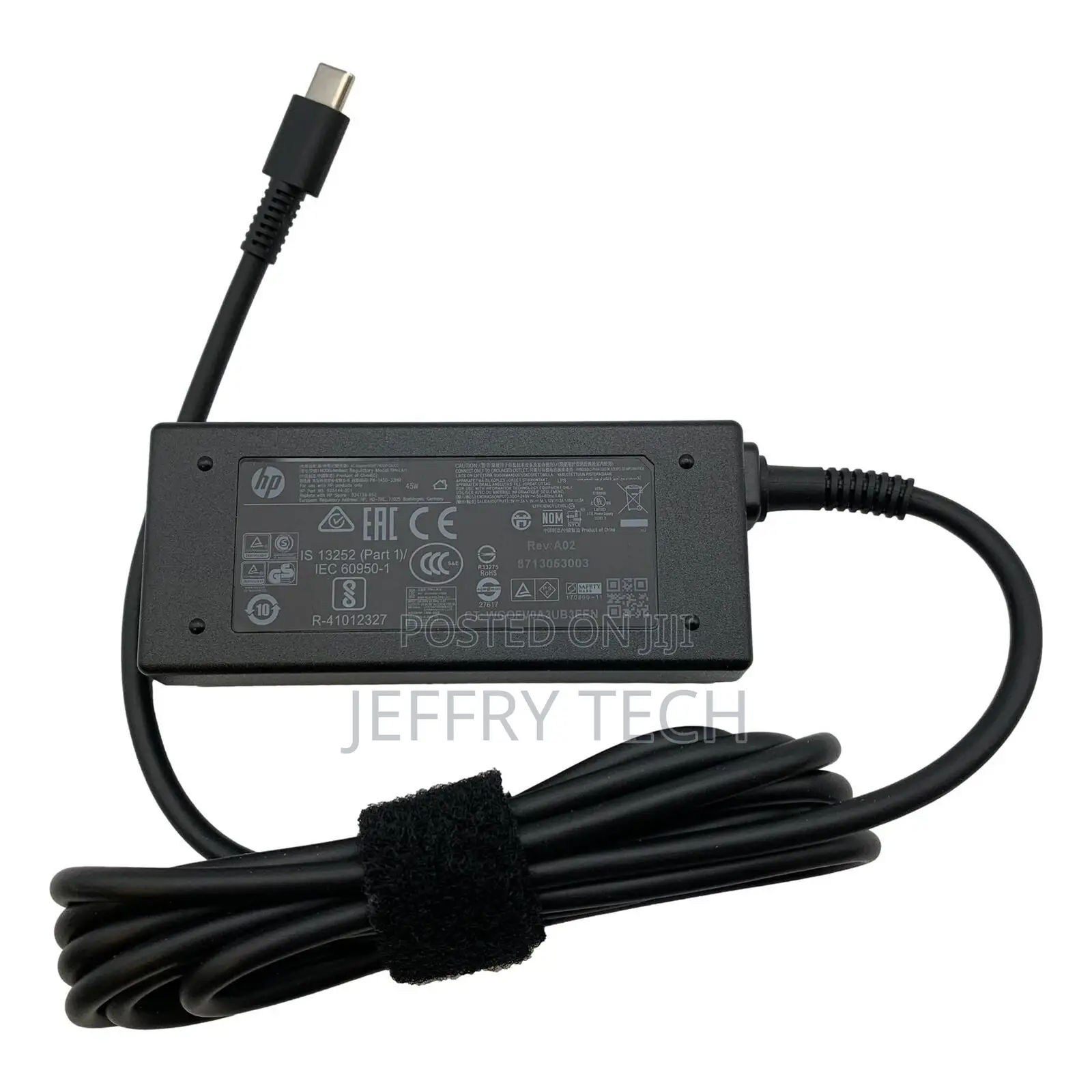 HP 65W Usb-C Charger L43407-001 for HP Elite X2 1012 G1 Tabl