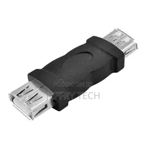 USB Adapter Cable Connector Double Coupling Socket a Female