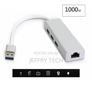 P66C USB Ethernet Adaptateur Moyeu USB 3.0