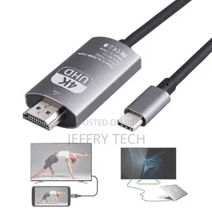 USB-C to HDMI 1.8m Cable Adapter, HDTV Projector Monitor