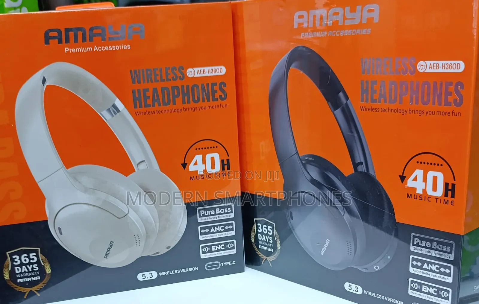 Amaya Aeb-h360d Active (Anc) Over-ear Wireless B Headphones