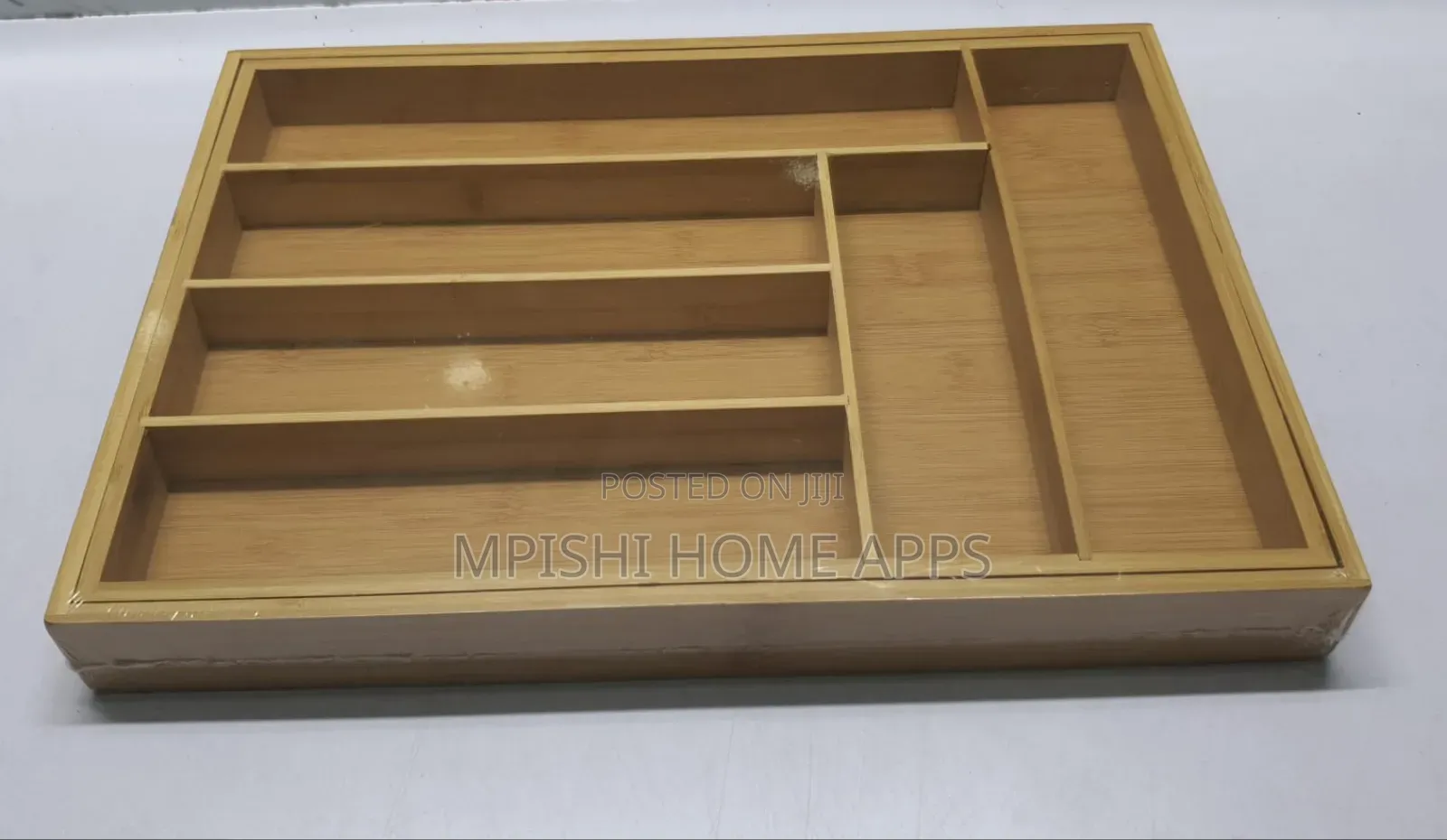Expandable Bamboo Drawer Organizer