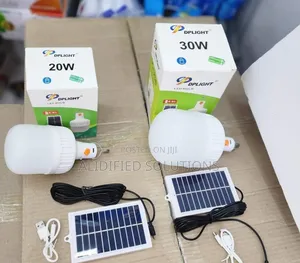 Rechargeable Bulb With Solar