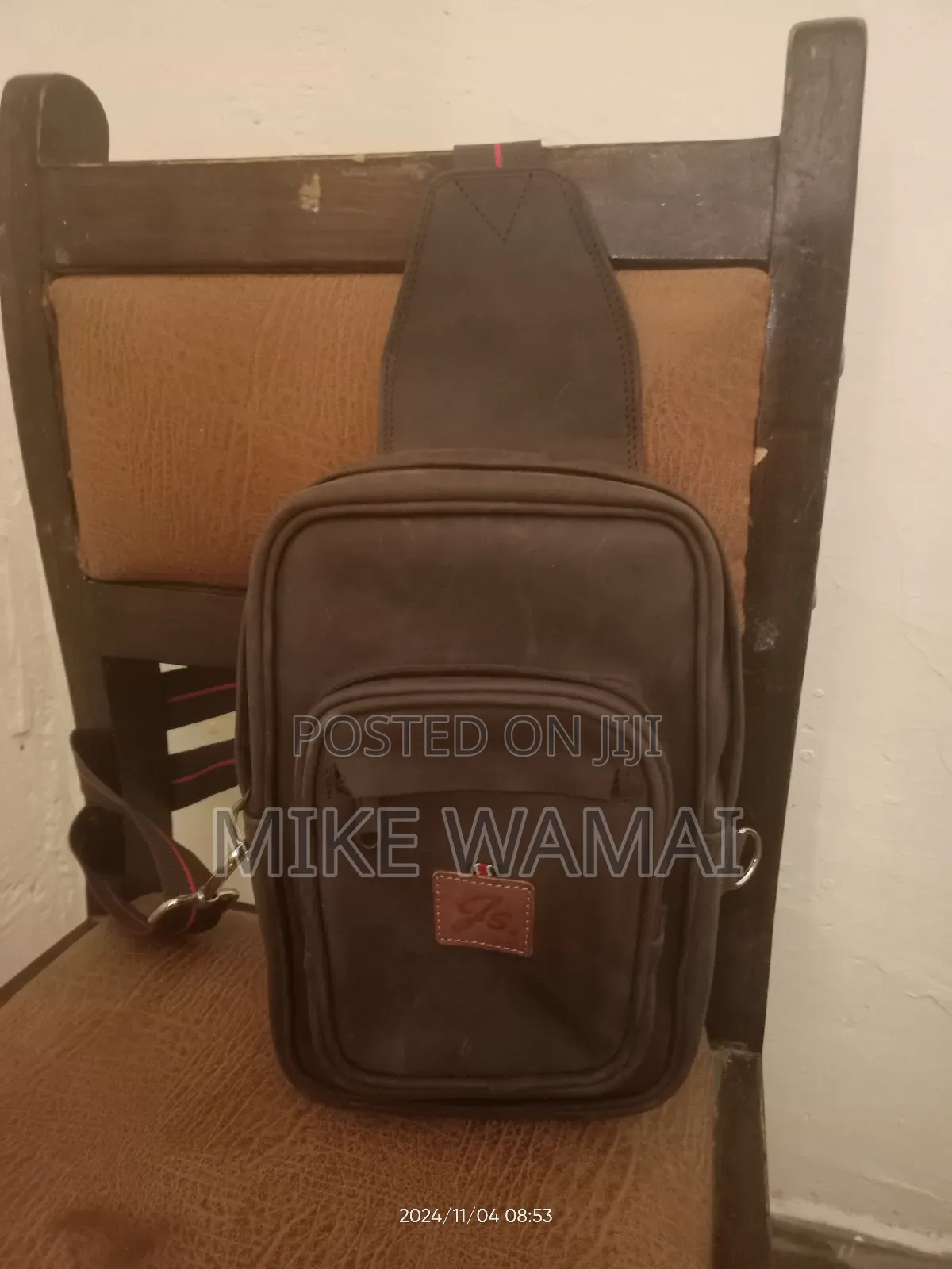 Class, Style and Security Put Together in This Cow Hide Chest Bag