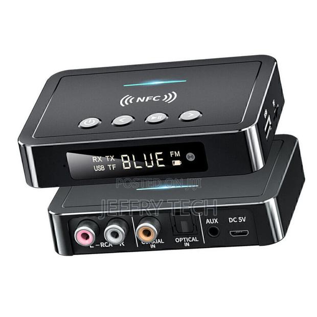 Bluetooth 5.0 Transmitter Receiver Wireless 3.5mm Adapter AU