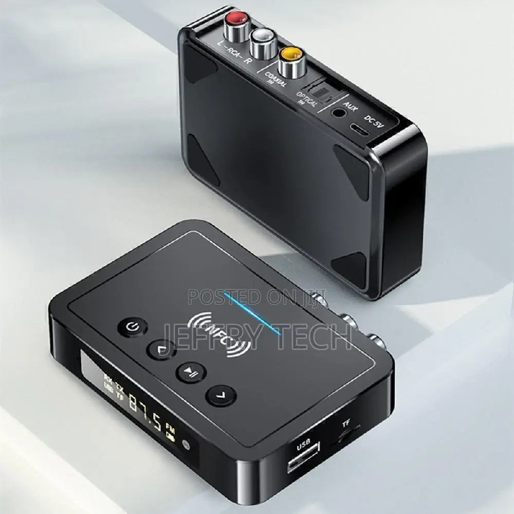 Bluetooth 5.0 Transmitter Receiver Wireless 3.5mm Adapter AU