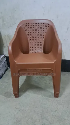 Brown Skyplast Plastic Chair