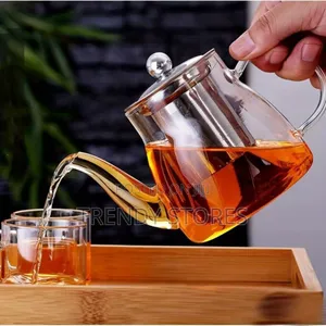 Glass Teapot With Stainless Steel Infuser