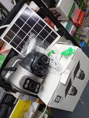 Solar CCTV Camera PTZ With SIM Card Slot 4g