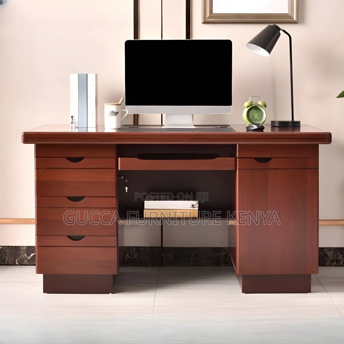 Office Tables:1.4 Meters Executive Boss With Drawers