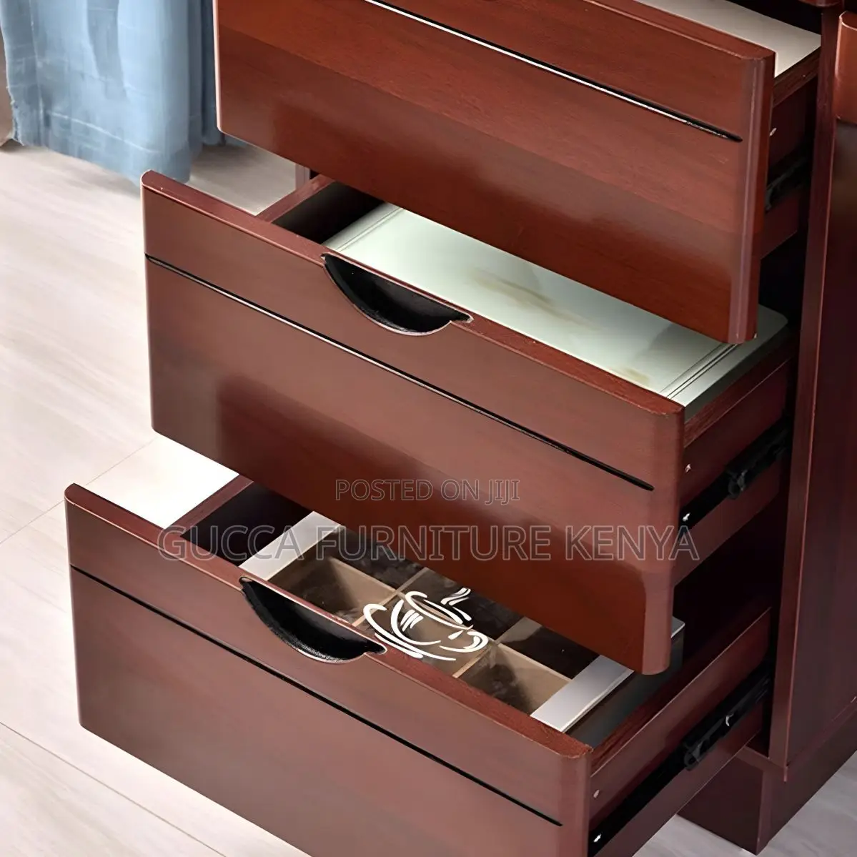 Office Tables:1.4 Meters Executive Boss With Drawers