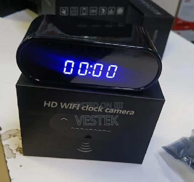 Wifi Hidden Camera Clock HD 1080P Spy Cameras - main view