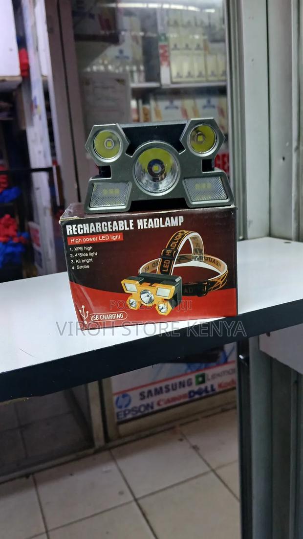 Rechargeable Headlamp High Power LED Light Camping Light - main view