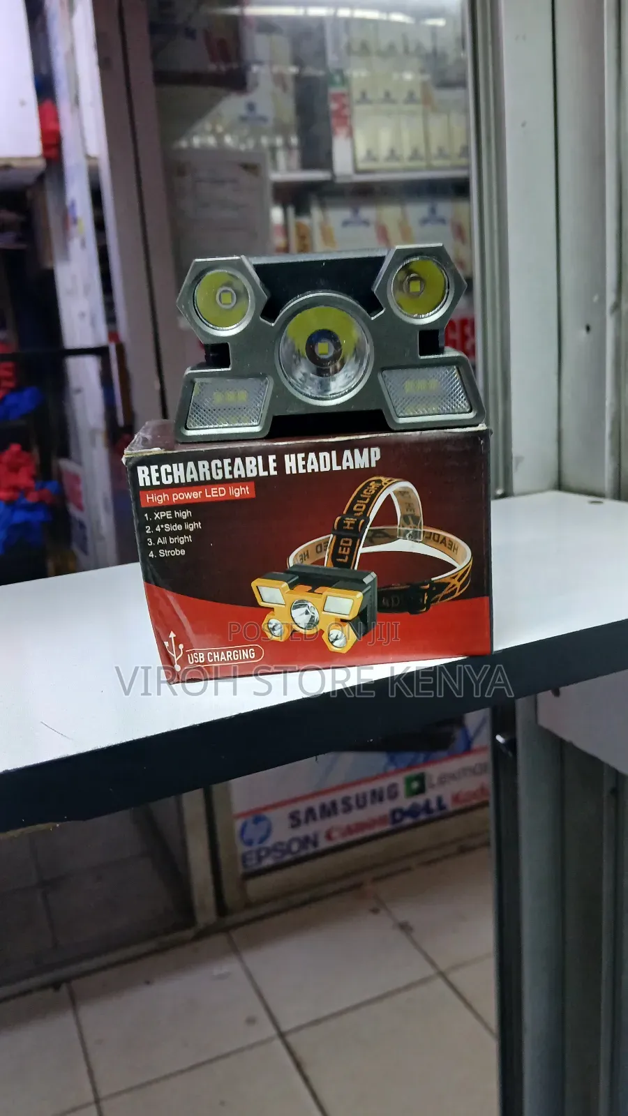 Rechargeable Headlamp High Power LED Light Camping Light