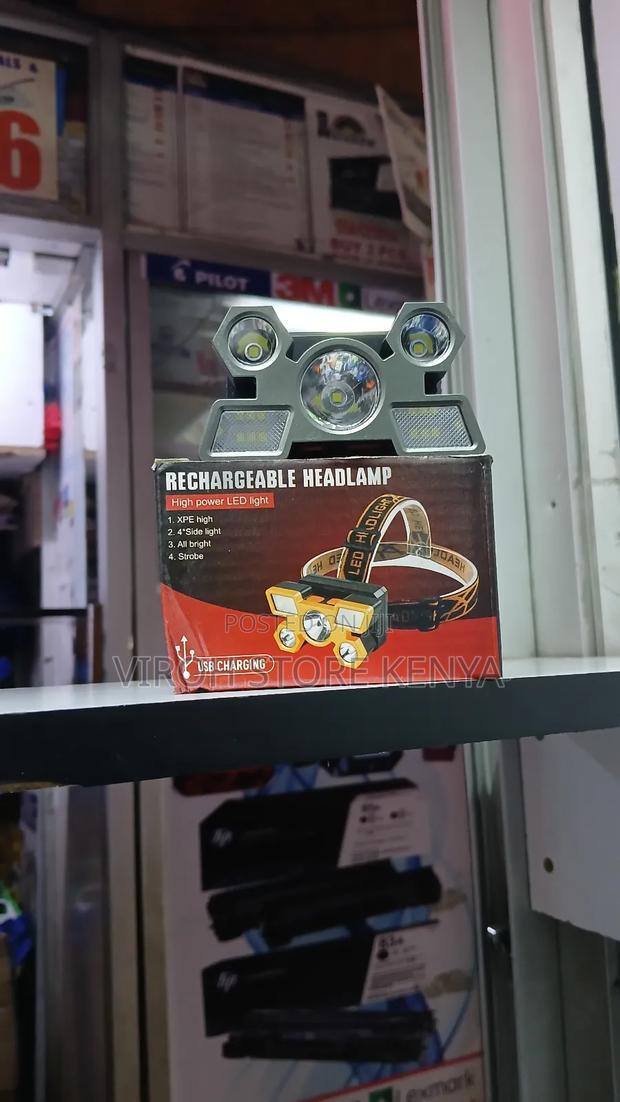 5 Lights Rechargeable Headlamp Camping LED Light - main view