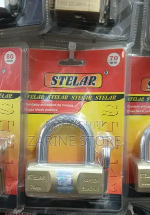 Stelar 70mm Water Resistant, Anti-Theft Padlock