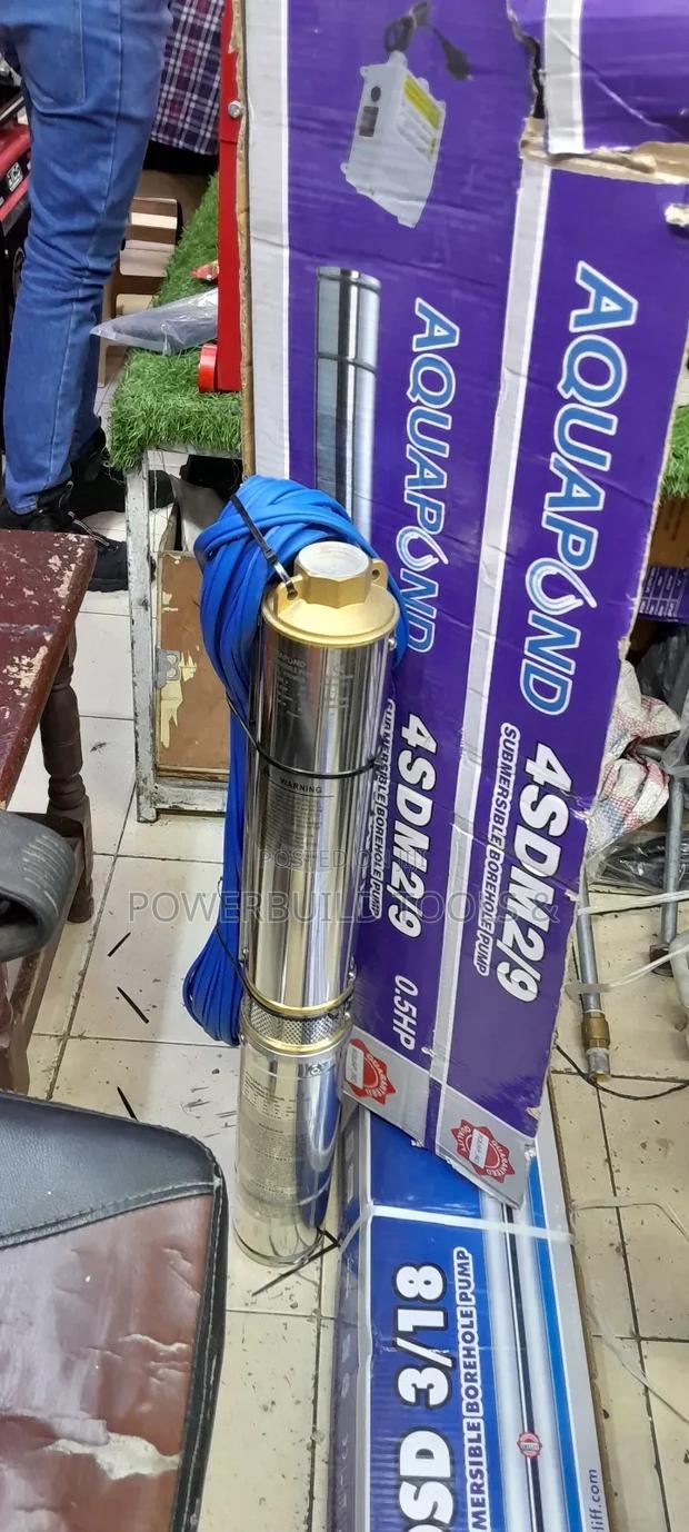 Aquapond 0.5HP Borehole Submersible Pump - main view