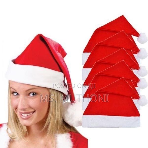 5 Pieces Xmas Hat Plain Without Light - main view