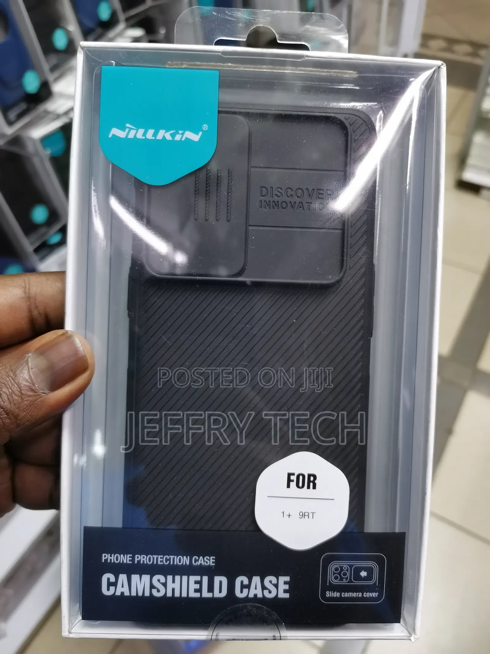 Nillkin Case for One Plus 9RT Camshield Pro Slider-Black
