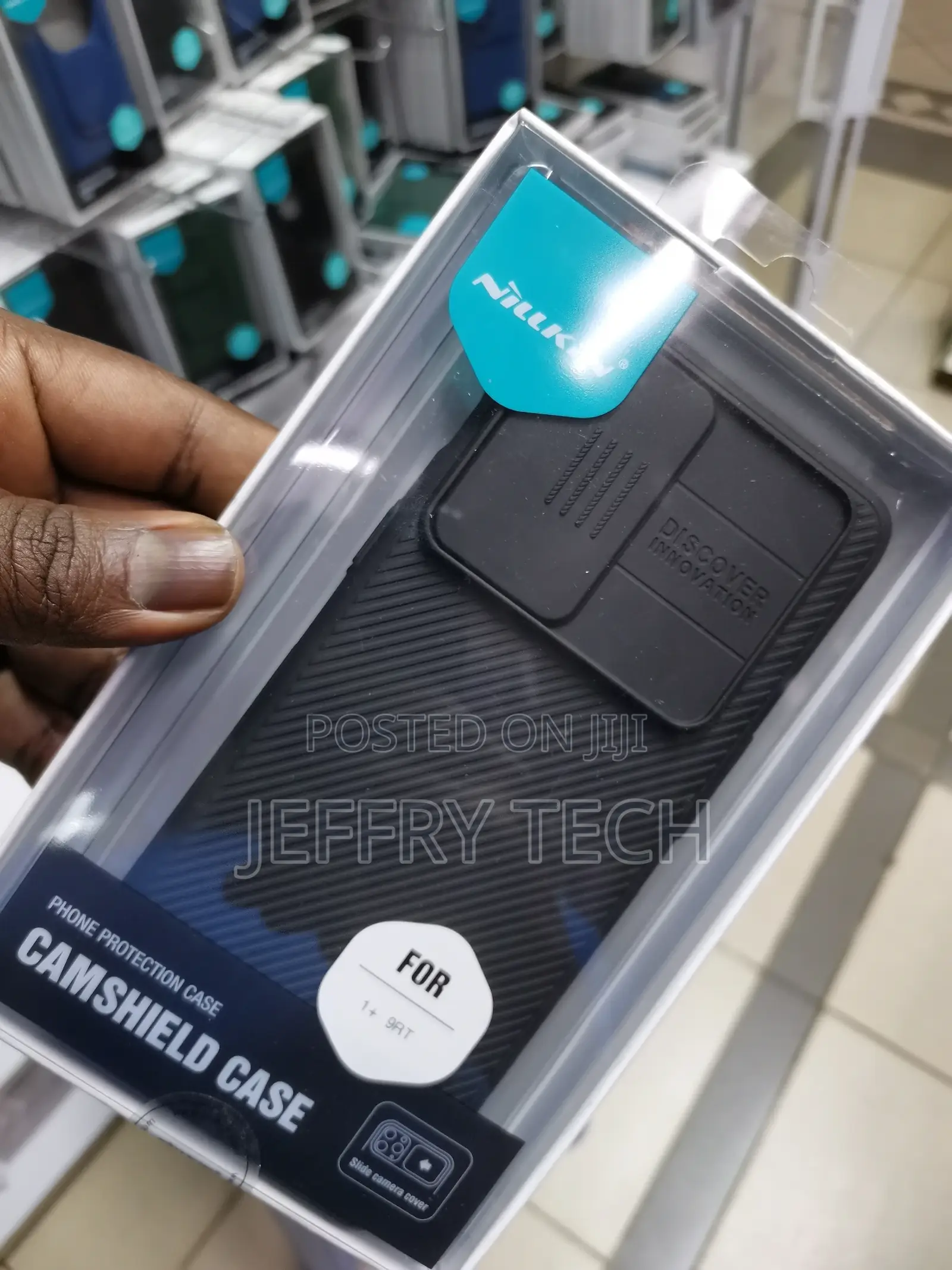Nillkin Case for One Plus 9RT Camshield Pro Slider-Black
