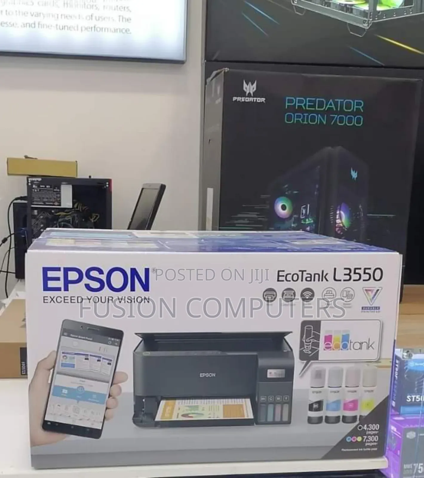Epson L3550 Ink Tank Printer, Print, Copy And Scan
