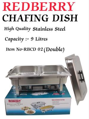 Red Berry 9l Double Chafing Dishes - thumbnail 2