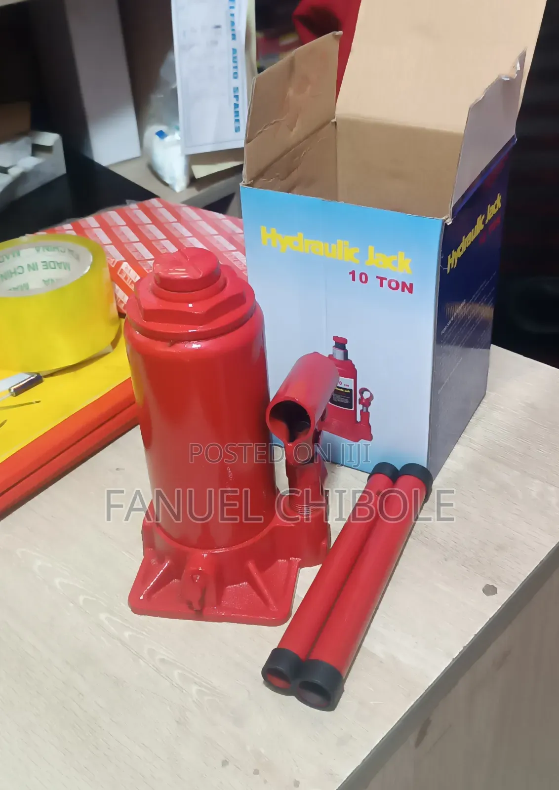 10tonnes Hydraulic Jack, Free Delivery Within CBD