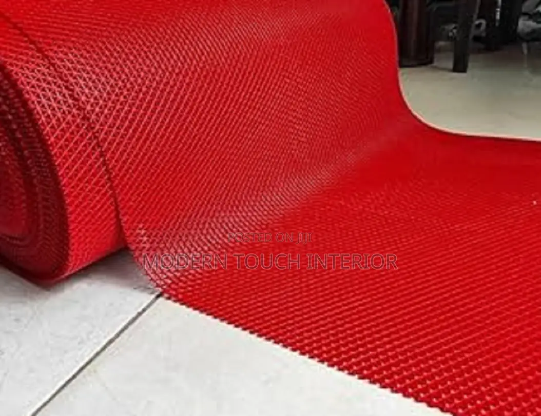 PVC Perforated Spaghetti Carpet :Functional Indoor-Outdoor