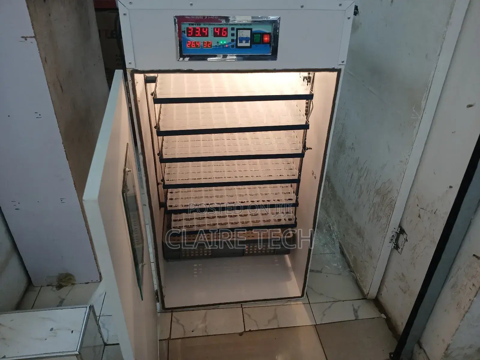 528 Eggs Capacity Automatic Electric Egg Incubator