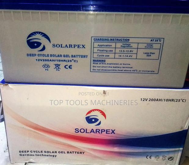 Solar Pex 200 Ah 12 v Solar Battery - main view