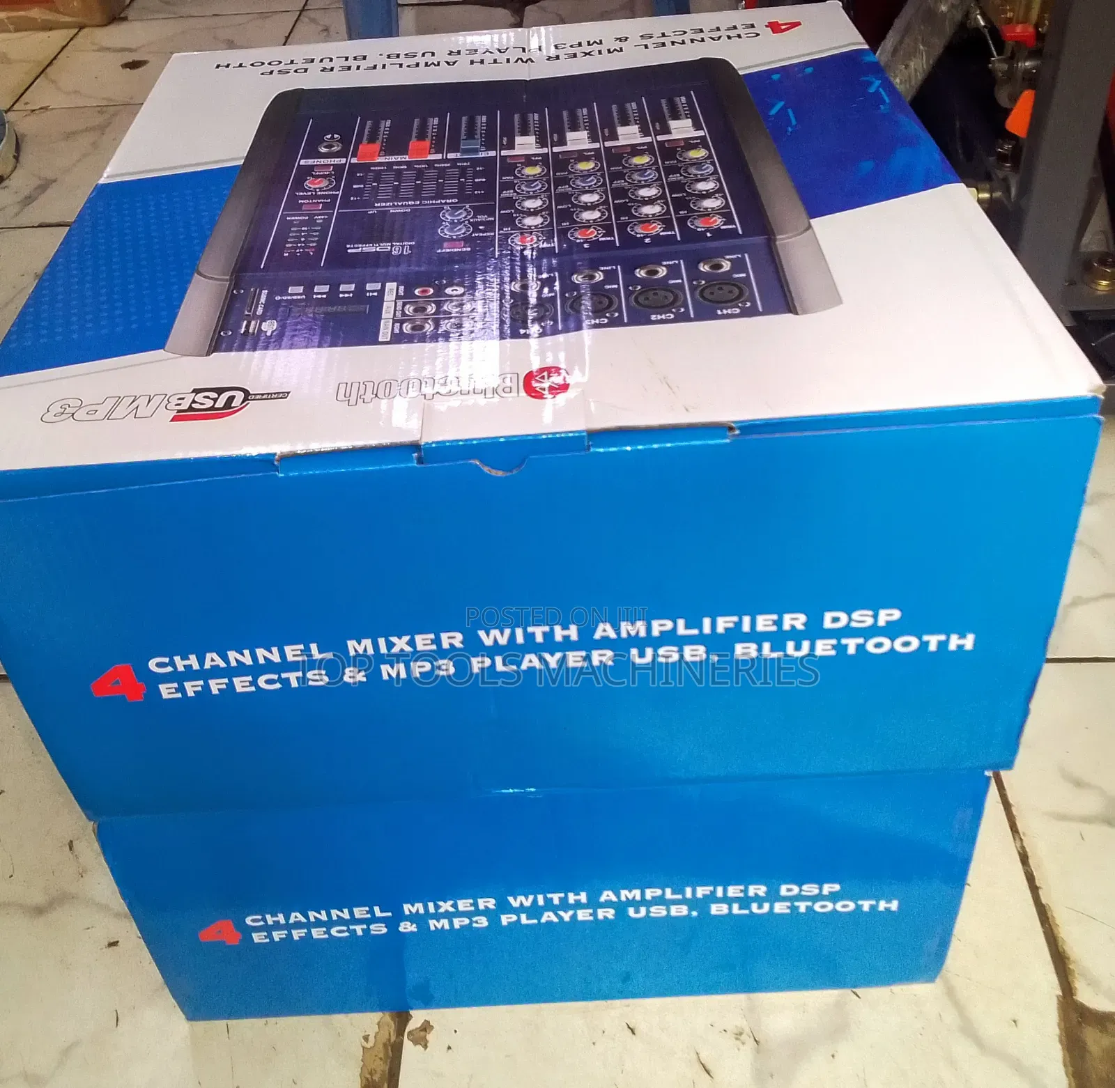 4 Channel Audio Mixer Max