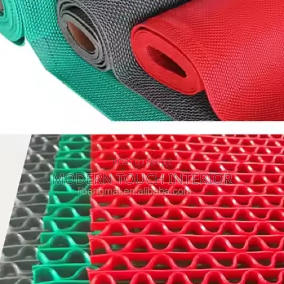 PVC Perforated Colorful Spaghetti Mats
