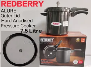 Pressure Cooker! Red Berry 7.5l Single Hand Pressure Cooker