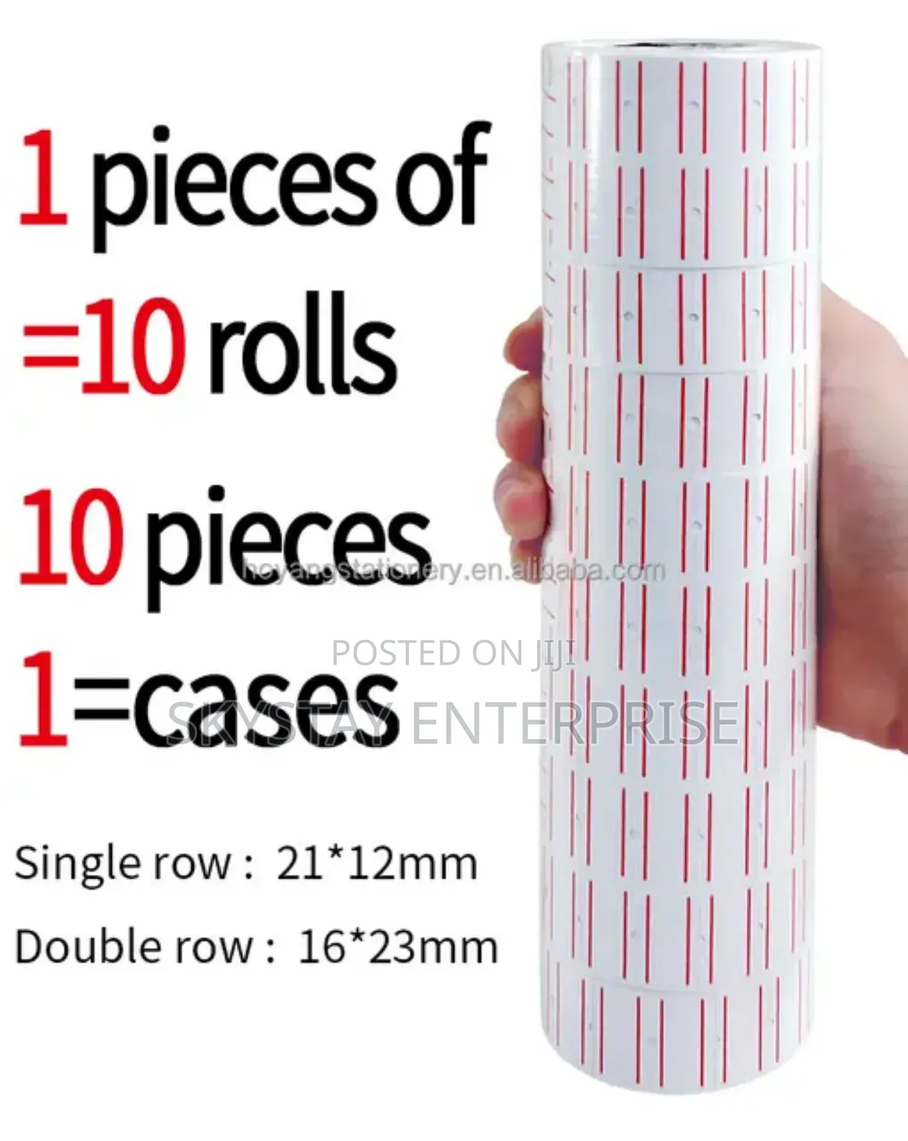 Price Label Tag Stickers MX5500