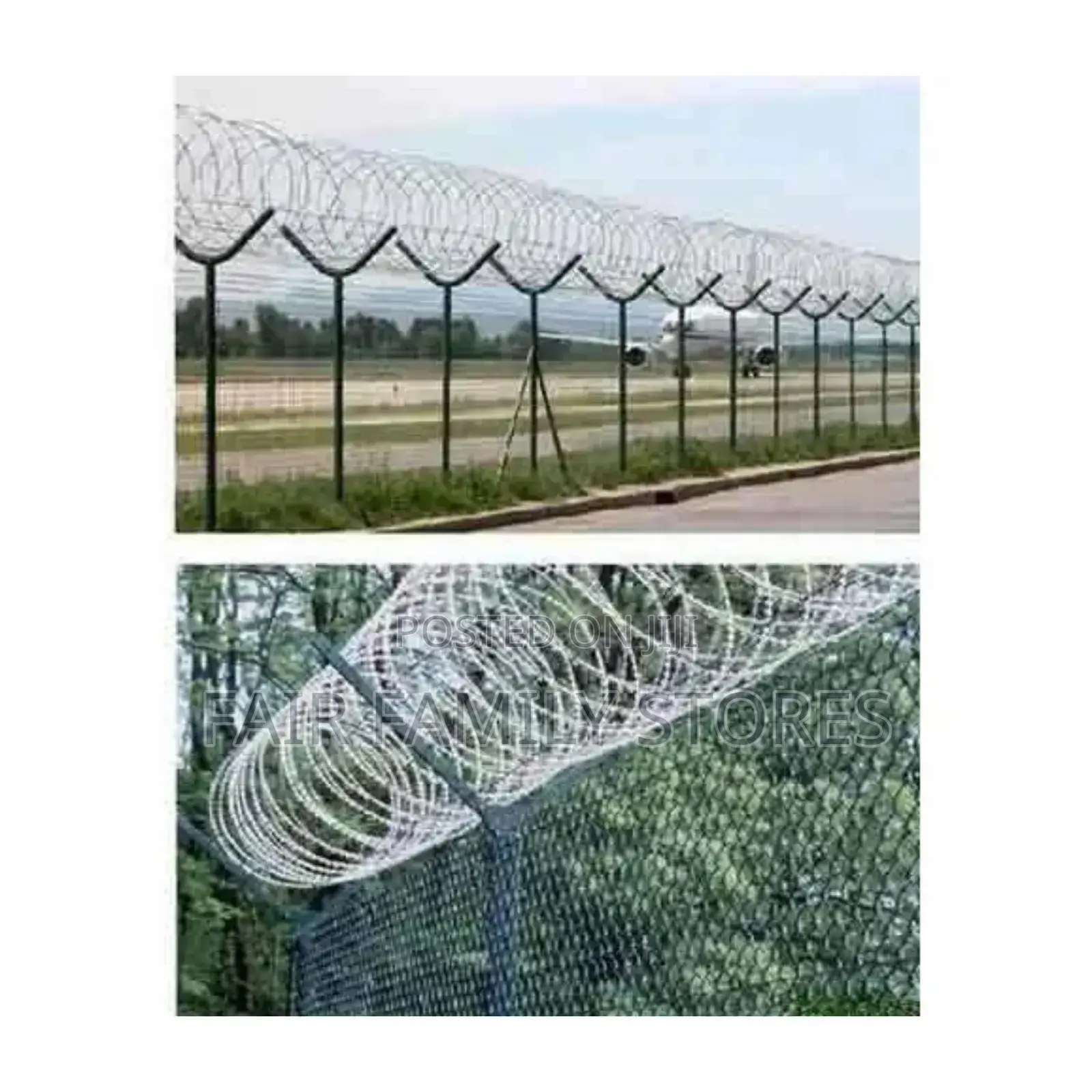 Galvanized Razor Wire. 750 Mm