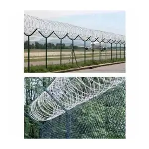 Galvanized Razor Wire. 750 Mm