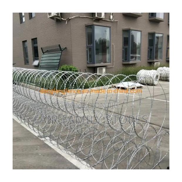 Razor Wire. Galvanized 750mm, 6m - main view