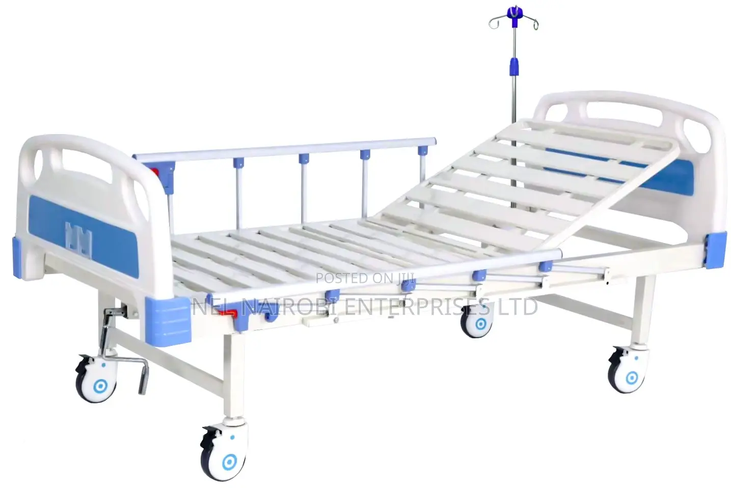 One Crank Hospital Bed