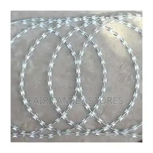 Fencing Razor Wire Galvanized 450mm, 6 Meters