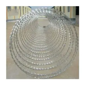 Fencing Razor Wire Galvanized 450mm, 6 Meters