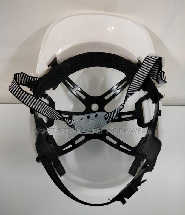 White Heavy Duty Safety Helmet - main view