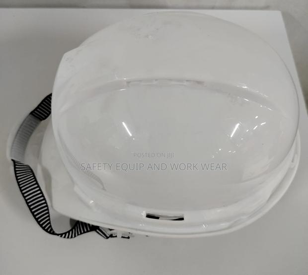 White Heavy Duty Safety Helmet - thumbnail 3